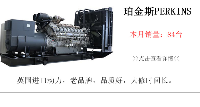 珀金斯1000KW发电机组